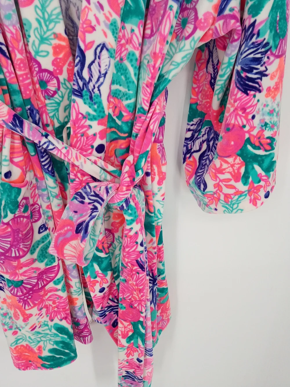 Lilly Pulitzer Velour Robe 